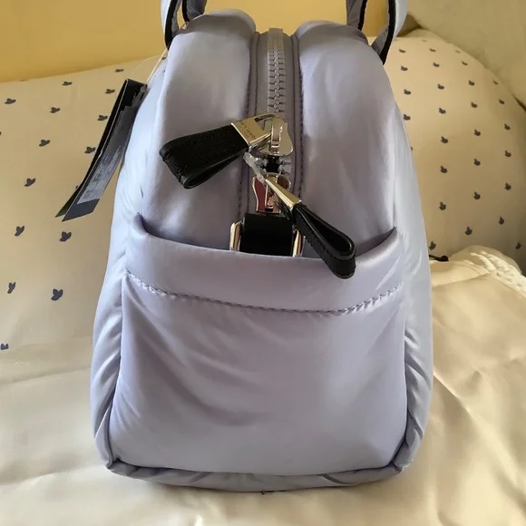 Kate Spade New York Choux Puffy Cross-Body Satchel Viola Flower OS - Picture 6 of 15